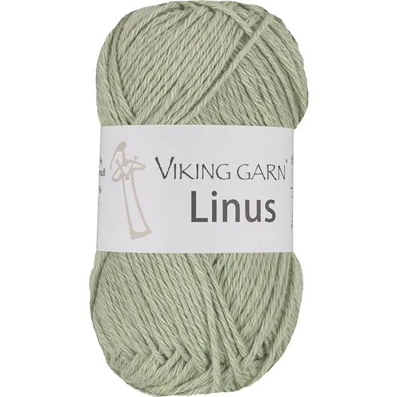Viking Linus 137 Lys Mintgrøn - Bomuld/Hør Garn