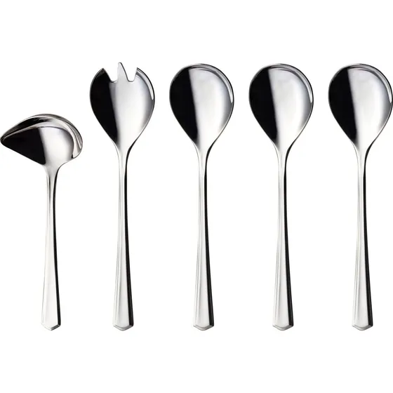 Hardanger Mira serveringsbestik, 5 dele