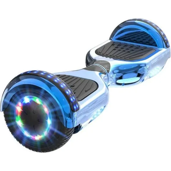 RCB Hoverboard 6,5" – Blå med Bluetooth og LED