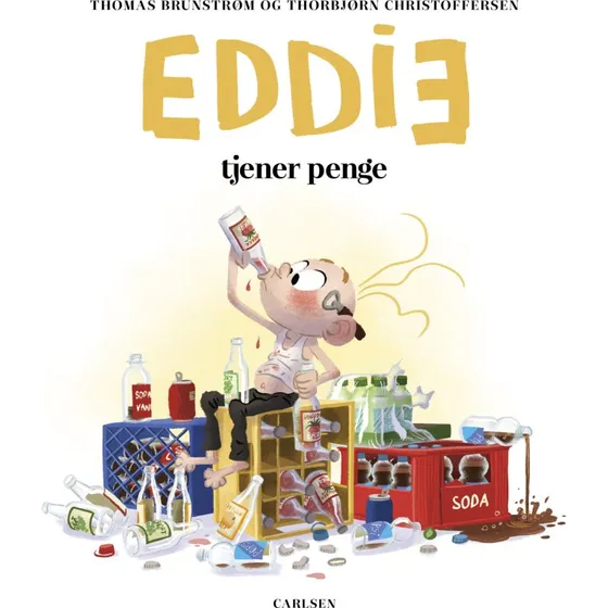 Eddie tjener penge – børnebog (hardcover)