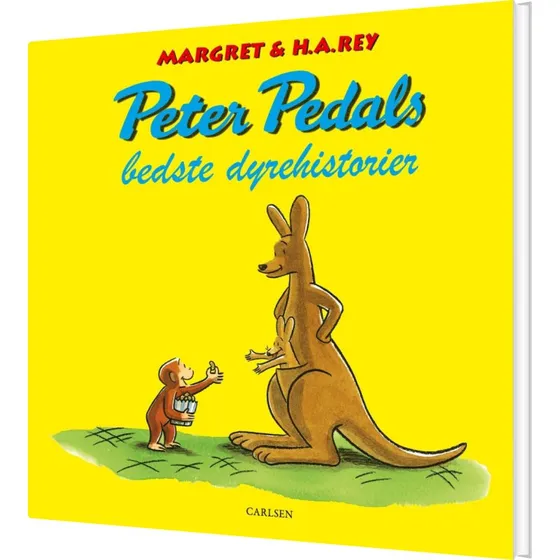 Peter Pedals bedste dyrehistorier – H.A. Rey (hardcover)