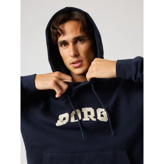 Björn Borg Borg Classic Print Hoodie - Marineblå, M