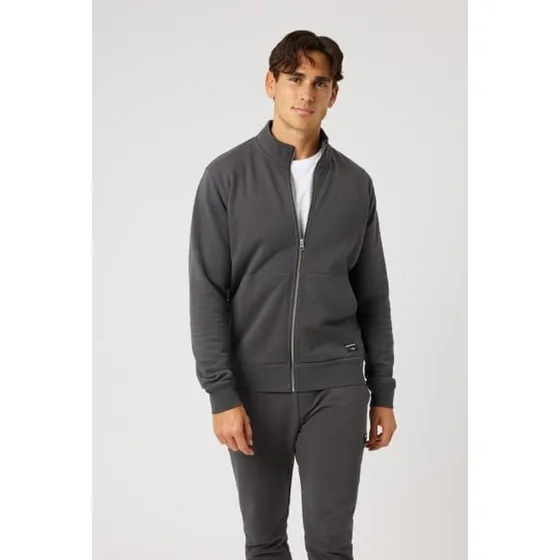 Björn Borg Centre Full Zip Sweatshirt - Winter Moss Melange, L