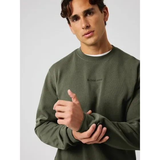 Björn Borg Borg Classic Sweatshirt i Grøn, S