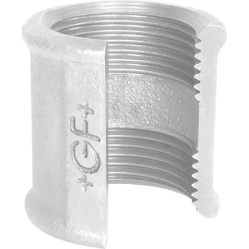GF Muffe Galv. 1 1/4'' - Varmgalvaniseret randmuffe