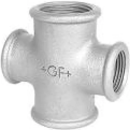 Georg Fischer kryds galvaniseret 1-3/4''