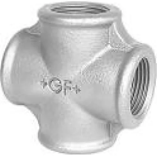 Georg Fischer kryds galvaniseret 1 1/4''