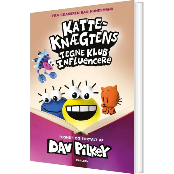 Katte-Knægtens Tegneklub 5: Influencere - Dav Pilkey