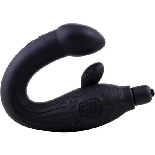 Prostatic Massager Silicone 29 cm - Sort