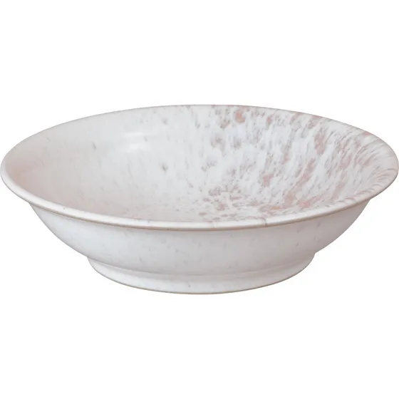 Denby Kiln Coral Serveringsfad, Medium, Koral-beige, Ø15,5 cm