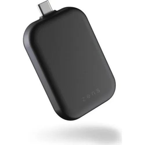 ZENS Apple Airpods QI USB-C Trådløs Stick Charger - Sort
