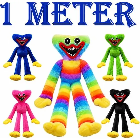 Huggy Wuggy XL Plyslegetøj - 1 meter høj