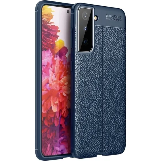 Samsung Galaxy S21 FE Cover - Marineblå