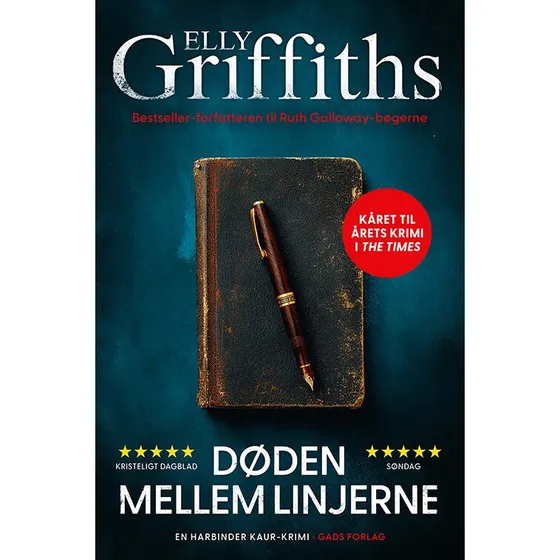 Døden mellem linjerne - Elly Griffiths (hæftet)