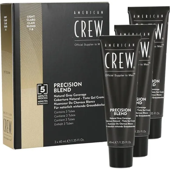 American Crew Precision Blend Light 7-8, 3x40ml