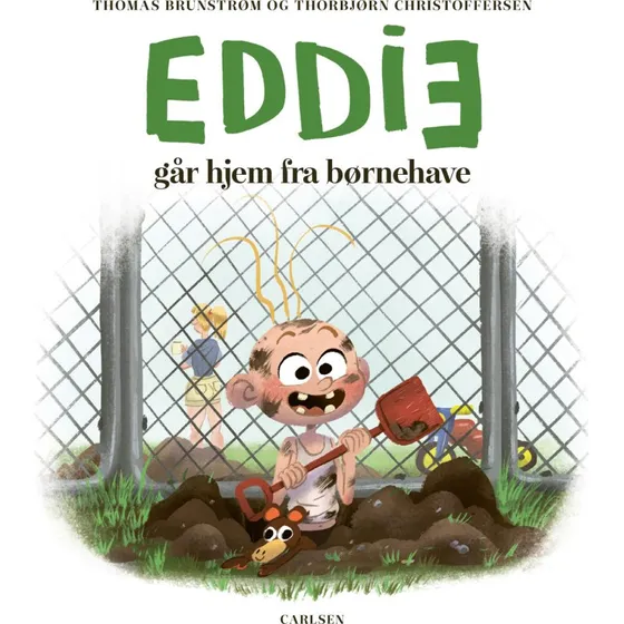 Eddie går hjem fra børnehave – børnebog (hardcover)