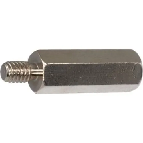 Afstandsstag M6x50mm Elforzinket