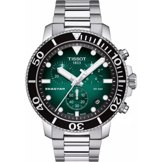 Tissot Seastar 1000 Quartz Chronograph T120.417.11.091.01 - Grøn