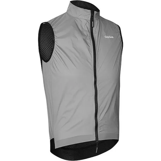 GripGrab PACR Windproof letvægtsvest herre - Grå