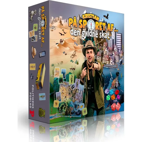 Kristian på sporet af den gyldne skat - brætspil