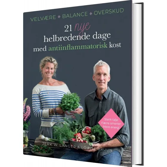 21 nye helbredende dage – antiinflammatorisk kost (hardcover)