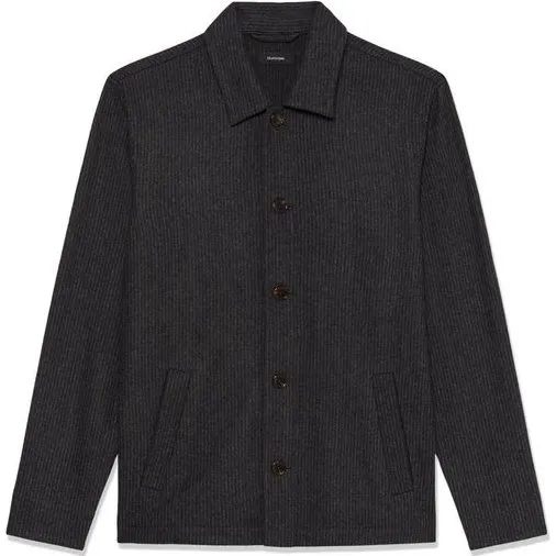 Matinique MAorignal Overshirt i uldblanding - Mokka