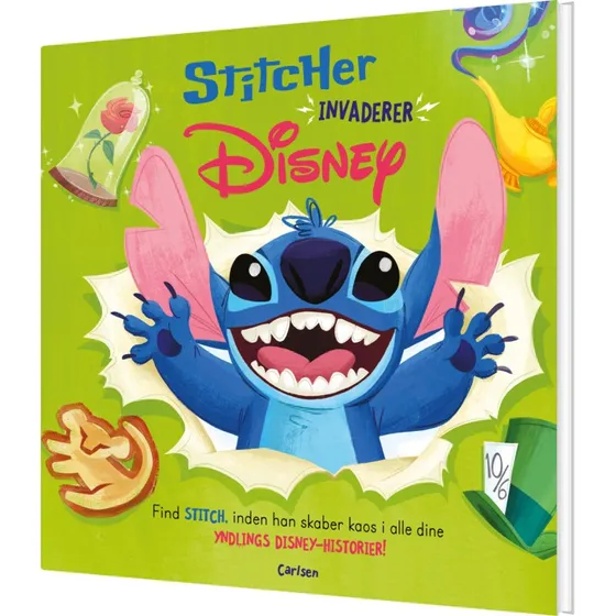 Stitch invaderer Disney – børnebog (hardcover)