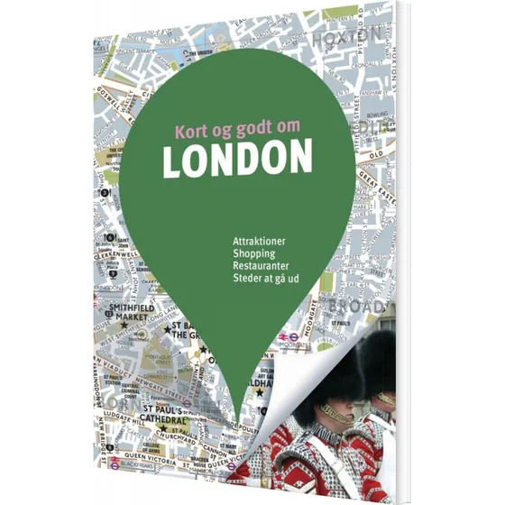 Kort og godt om London – rejseguide med fold-ud kort