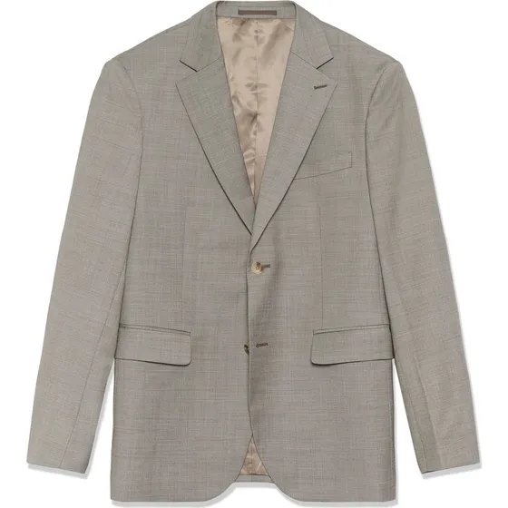 Matinique Jakke Charles i beige-meleret