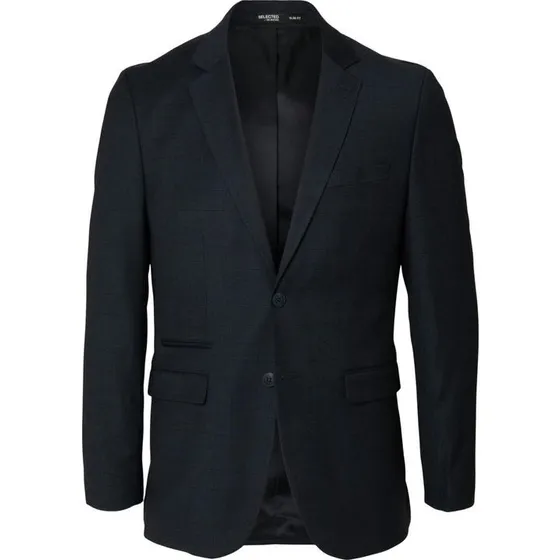SLHSLIM Neil Check Blazer - Sort