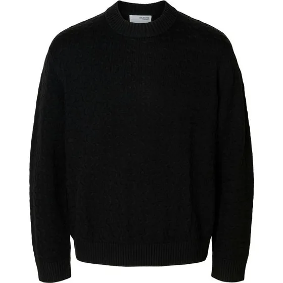 SLHPHILIP LS Knit Relaxed Crew Neck