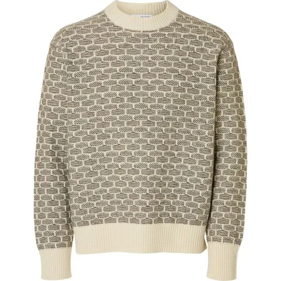 SLHKEITH LS Knit Relaxed Crew Neck