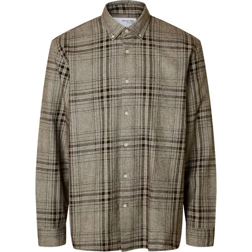 Slhregnoah Mix Bdwn LS Shirt