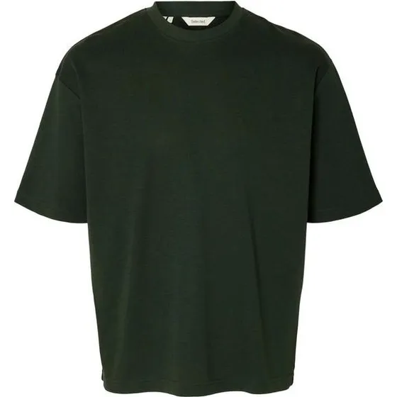 Selected Oscar Loose Fit T-shirt med O-hals