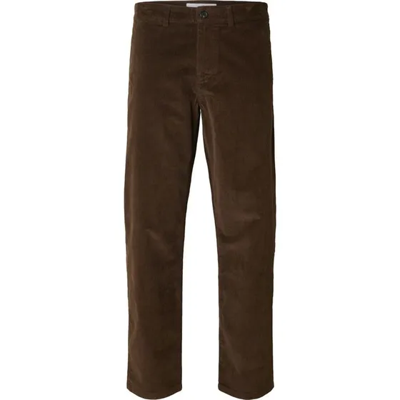 Selected SLH196 Straight Miles Cord Pants W