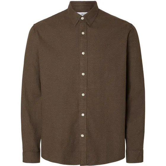 SLHREGNOAH Brushed Twist Shirt LS N