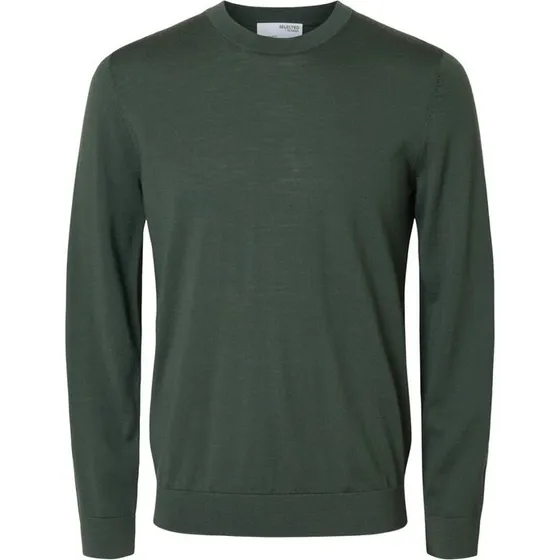 SLHTRAY Merino Crew Neck Langærmet Strik