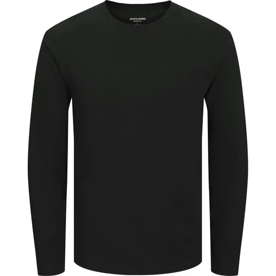 JACK & JONES Jjeorganic Basic Langærmet T-shirt - Sort