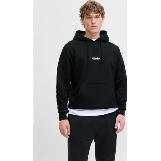 JACK & JONES Jjesoho Sweat Hood Noos - Sort Hættetrøje