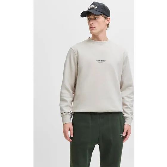 Jack & Jones Jjesoho Sweatshirt Soho - Grå