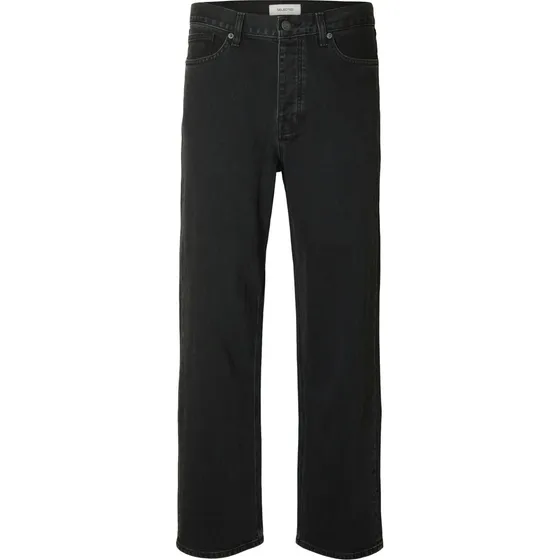 SELECTED Jeans Black Denim Loosefit Kori
