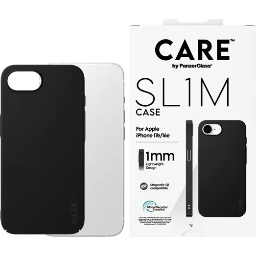 PanzerGlass CARE SL1M MagSafe Case til iPhone 17e & 16e - Sort