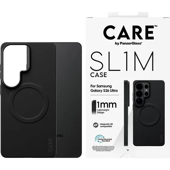 CARE by PanzerGlass SL1M Cover til Samsung Galaxy S26 Ultra - Sort