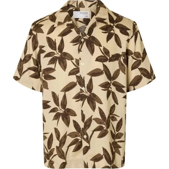 Selected SLHREGNOA Mix Shirt SS Resort