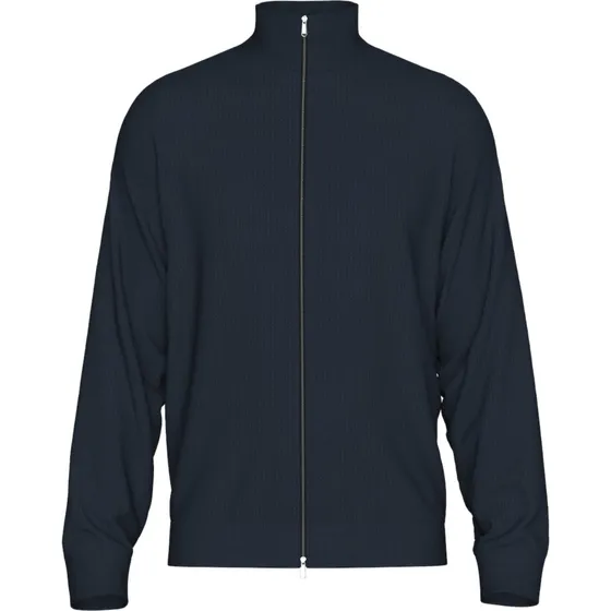 SELECTED Cardigan SLHDane Marin - Blød strik med lynlås