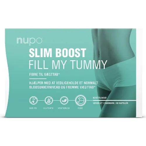 Nupo Slim Boost Fill My Tummy - 60 kapsler