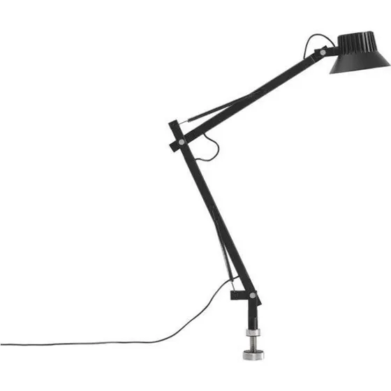Muuto Dedicate S2 Bordlampe med Pin - Sort Aluminium