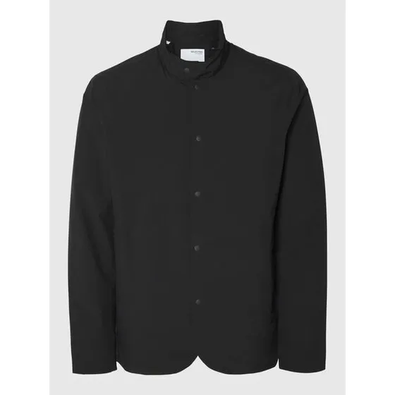 Selected Sort Urban Tech Quiltet Jakke - Sort