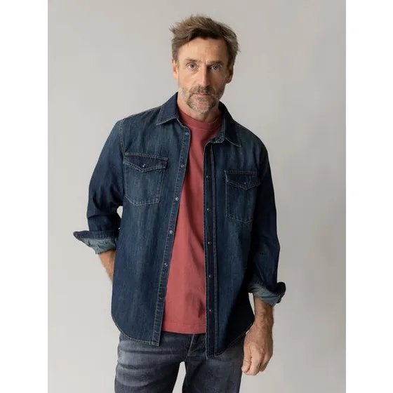 MMGDavid Snap Denim Shirt