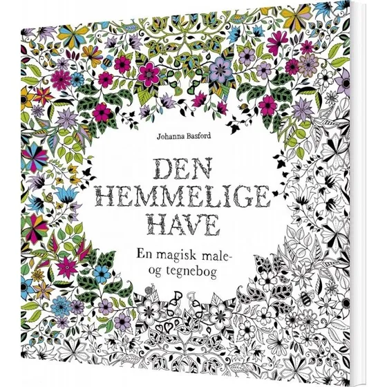 Den Hemmelige Have – Malebog af Johanna Basford